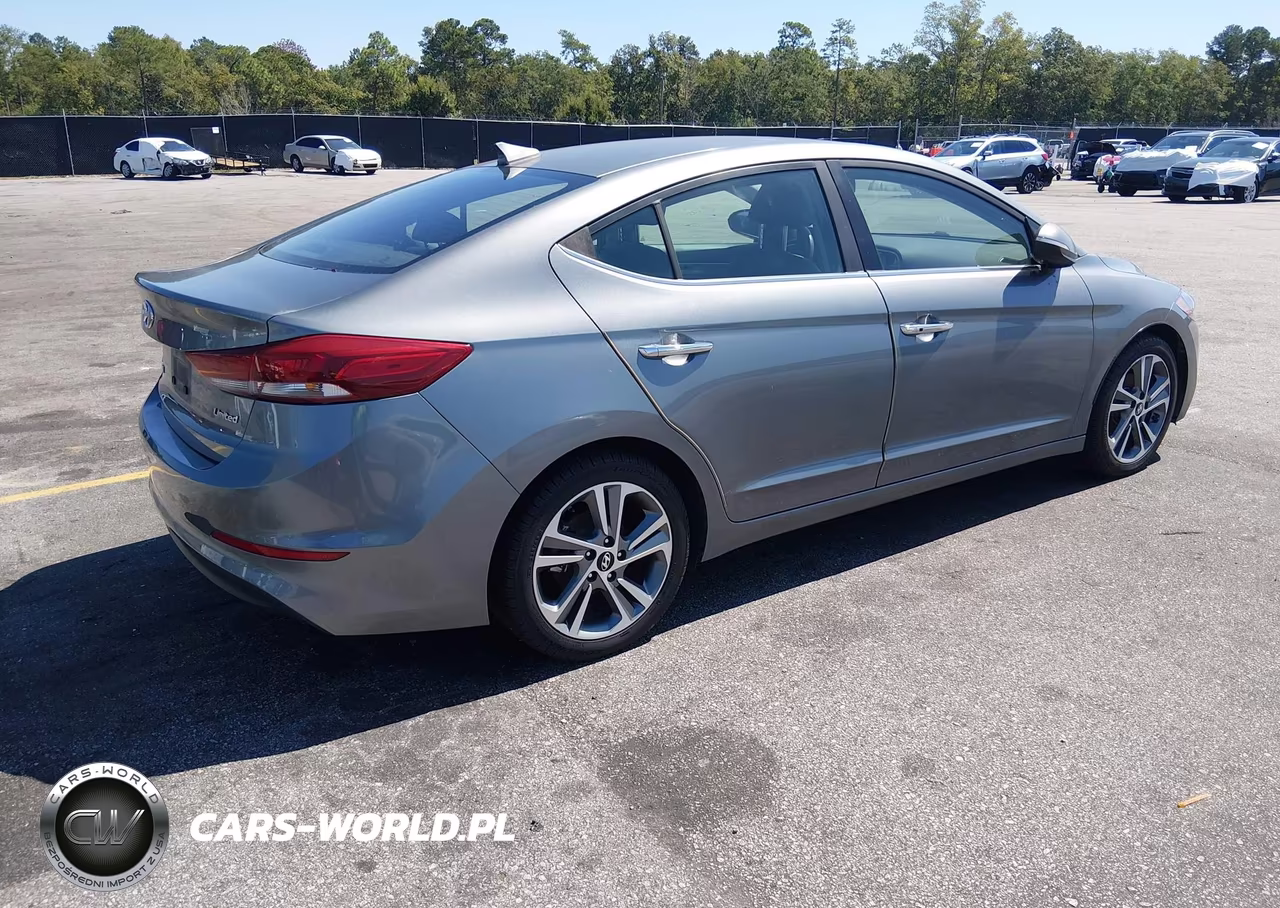2017 Hyundai Elantra Limited VIN:KMHD84LF9HU064331 - 4