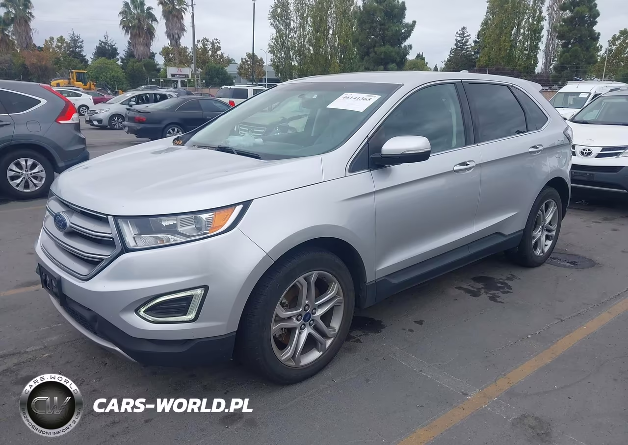 2016 Ford Edge Titanium VIN:2FMPK4K94GBB12672 - 2