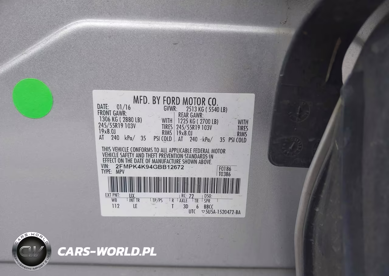 2016 Ford Edge Titanium VIN:2FMPK4K94GBB12672 - 9