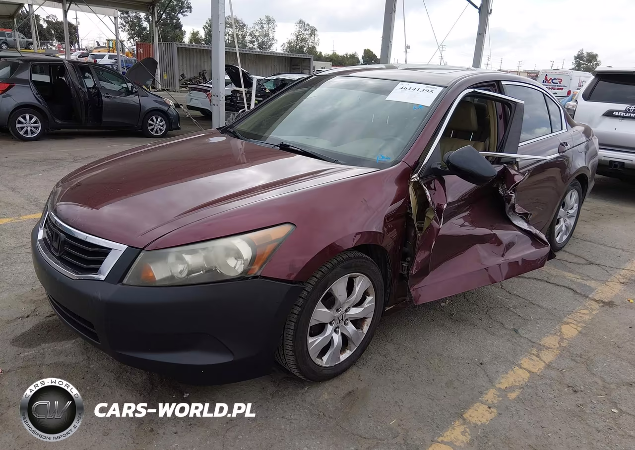 2008 Honda Accord 2.4 Ex-L VIN:1HGCP26898A017386 - 2