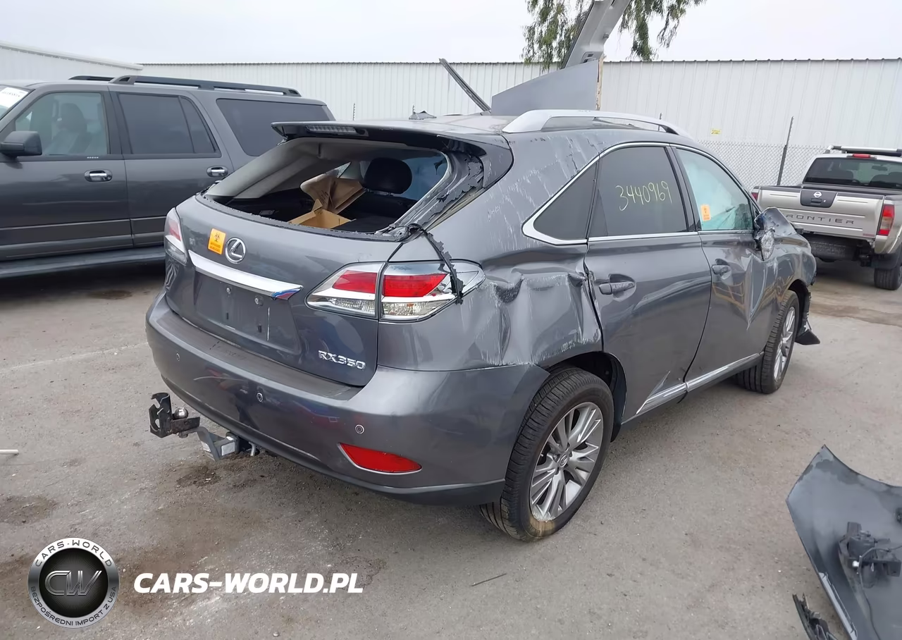 2013 Lexus Rx 350 VIN:2T2ZK1BA1DC116411 - 4