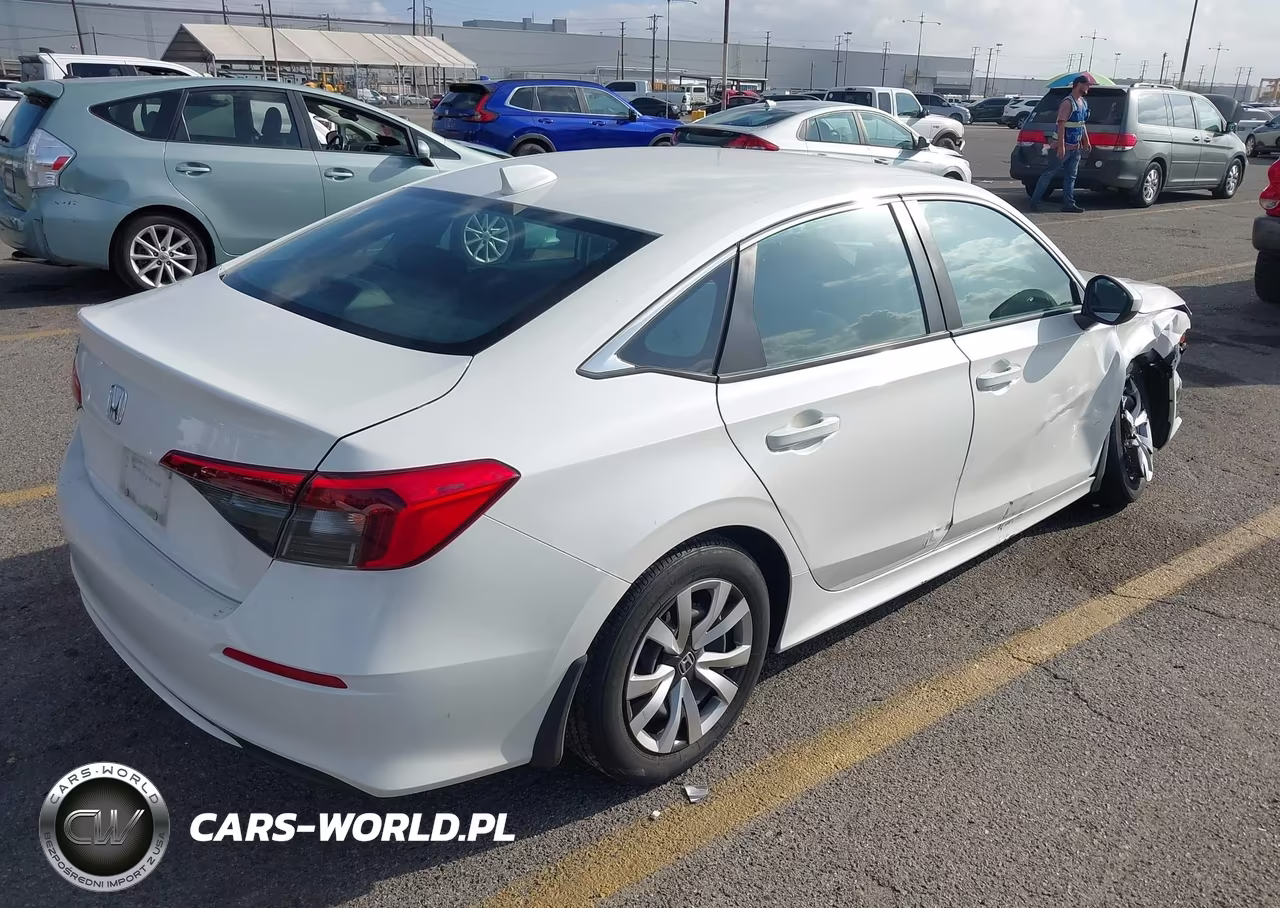 2023 Honda Civic Lx VIN:2HGFE2F2XPH552676 - 4