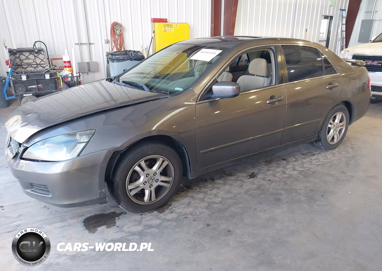 2007 Honda Accord 2.4 Ex VIN:1HGCM567X7A131350 - 2