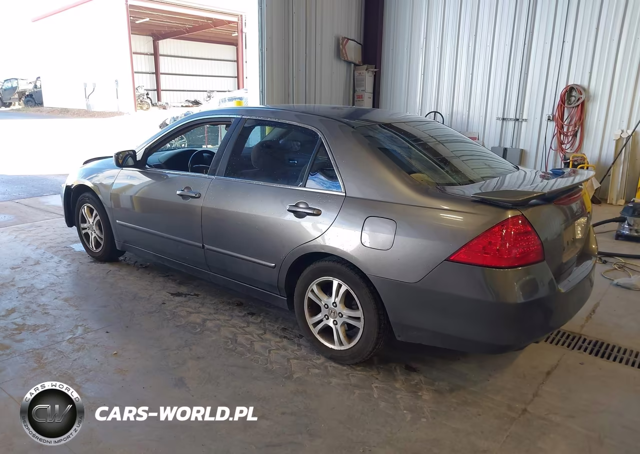 2007 Honda Accord 2.4 Ex VIN:1HGCM567X7A131350 - 3