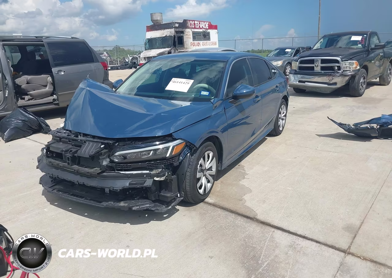 2026 Honda Civic Lx VIN:2HGFE2F24TH576207 - 2