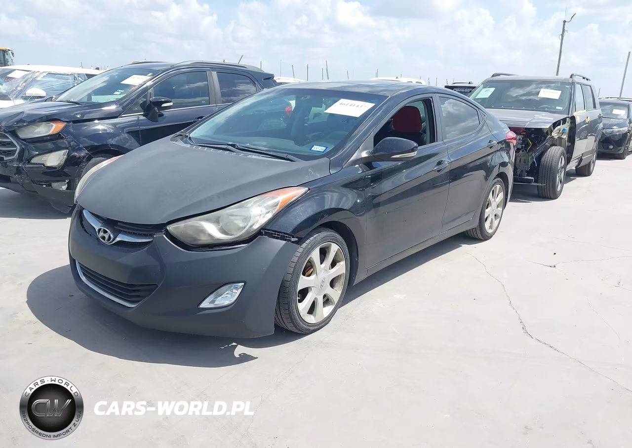 2012 Hyundai Elantra Limited (Ulsan Plant) VIN:KMHDH4AE2CU187102 - 2