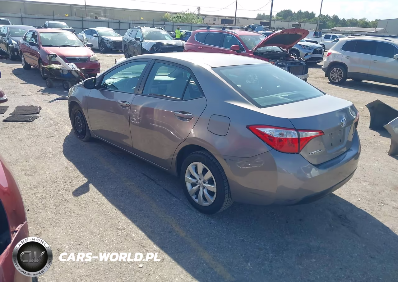 2016 Toyota Corolla Le VIN:5YFBURHEXGP441376 - 3