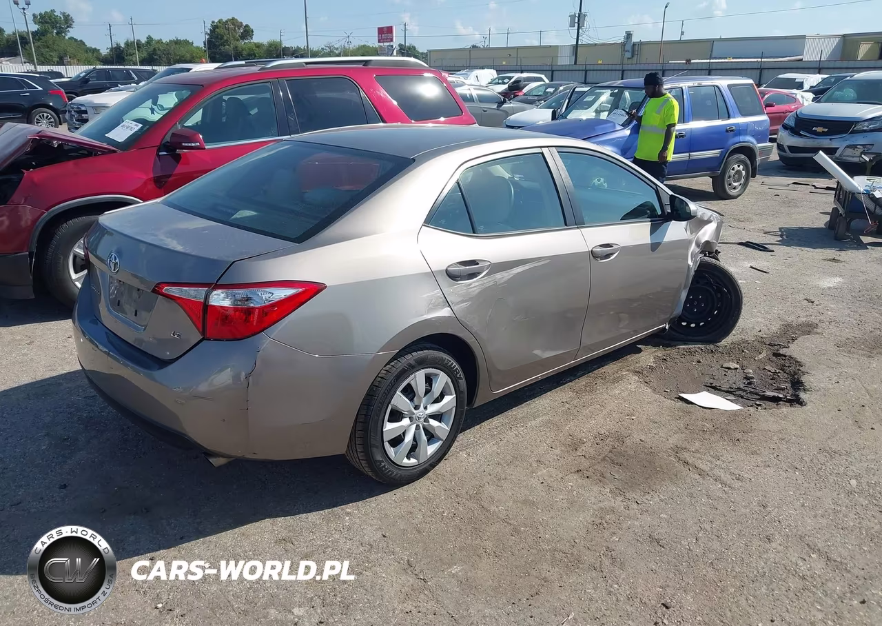 2016 Toyota Corolla Le VIN:5YFBURHEXGP441376 - 4
