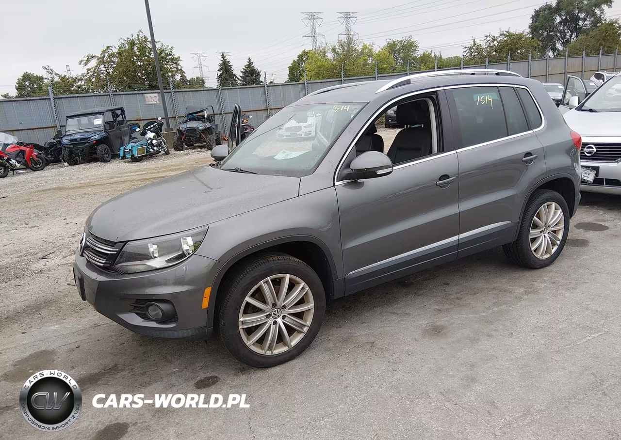 2014 Volkswagen Tiguan Sel VIN:WVGBV3AX3EW573319 - 2