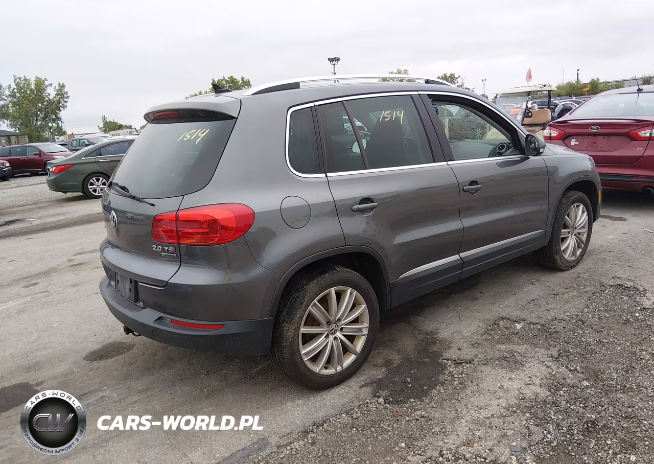 2014 Volkswagen Tiguan Sel VIN:WVGBV3AX3EW573319 - 4