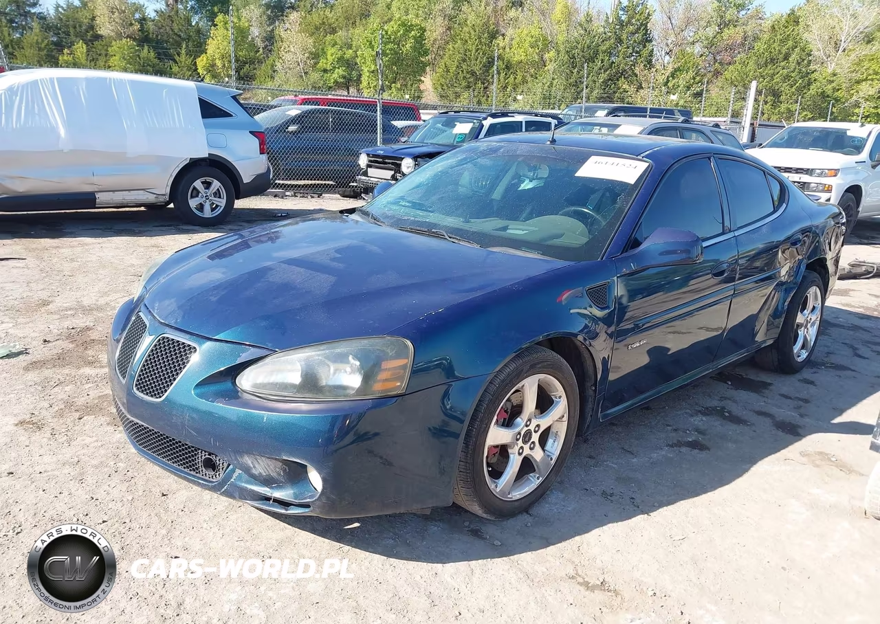 2005 Pontiac Grand Prix Gxp VIN:2G2WC54C451341873 - 2