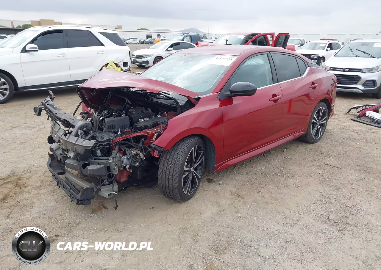 2021 Nissan Sentra Sr Xtronic Cvt VIN:3N1AB8DV5MY210739 - 2