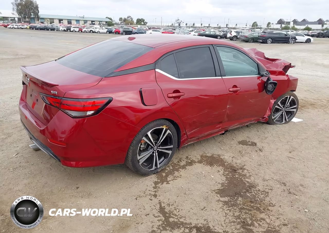 2021 Nissan Sentra Sr Xtronic Cvt VIN:3N1AB8DV5MY210739 - 4