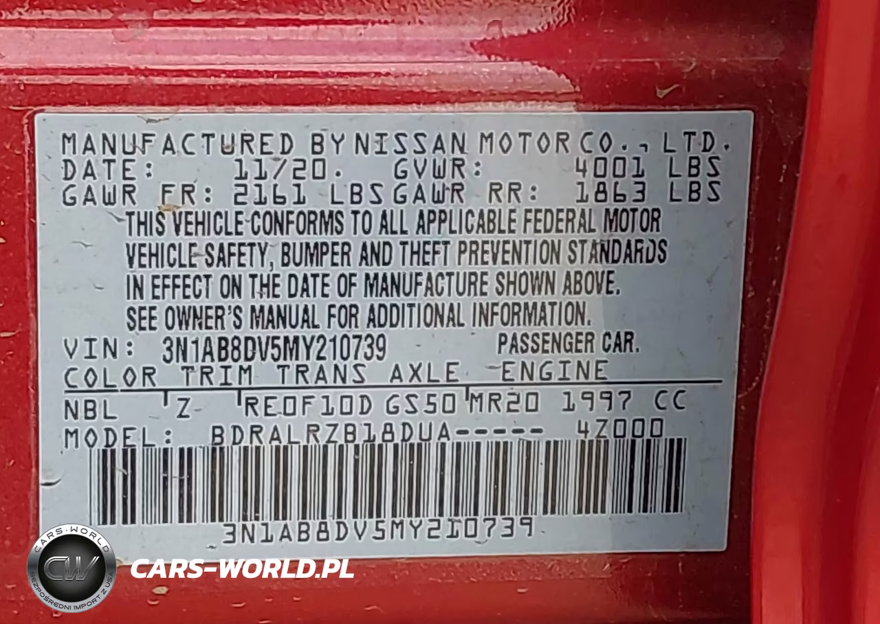 2021 Nissan Sentra Sr Xtronic Cvt VIN:3N1AB8DV5MY210739 - 9