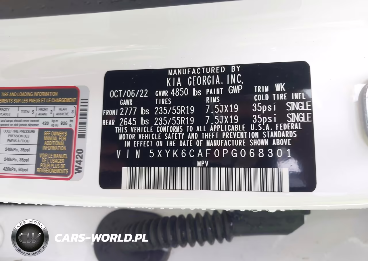2023 Kia Sportage X-Line VIN:5XYK6CAF0PG068301 - 9
