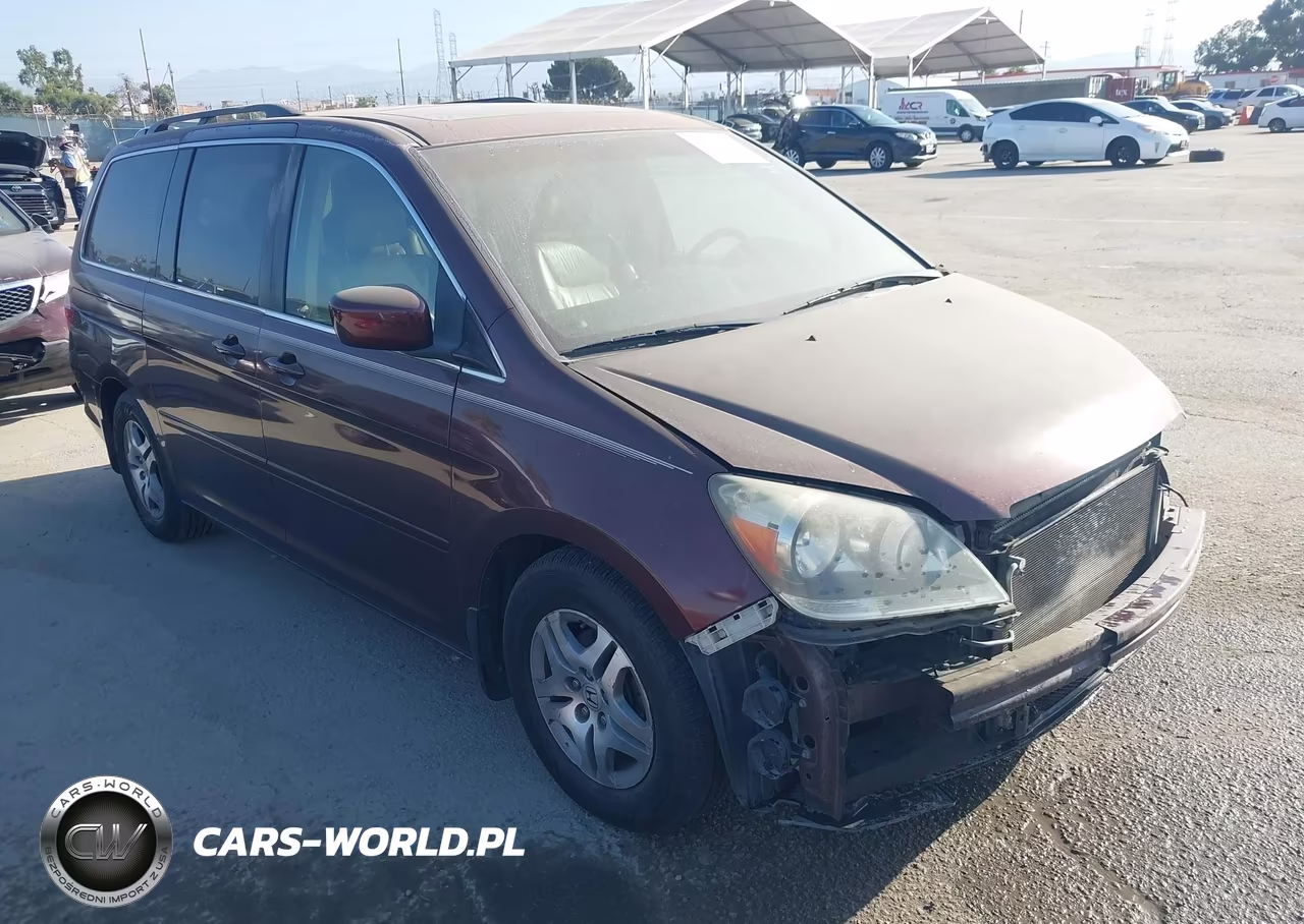 2007 Honda Odyssey Ex-L VIN:5FNRL38617B406325 - 1