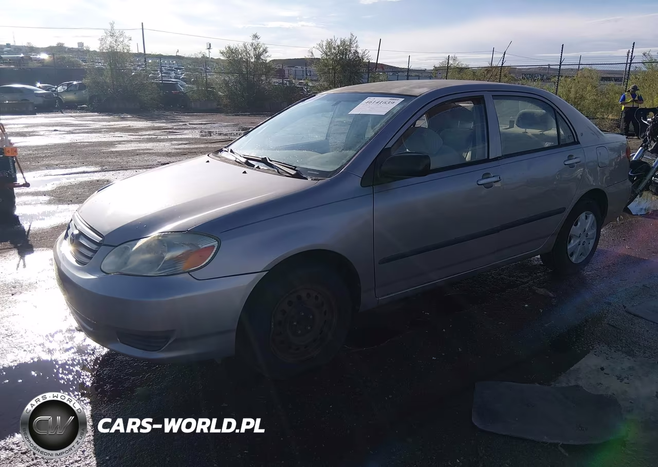2003 Toyota Corolla Ce VIN:1NXBR32E63Z100721 - 2