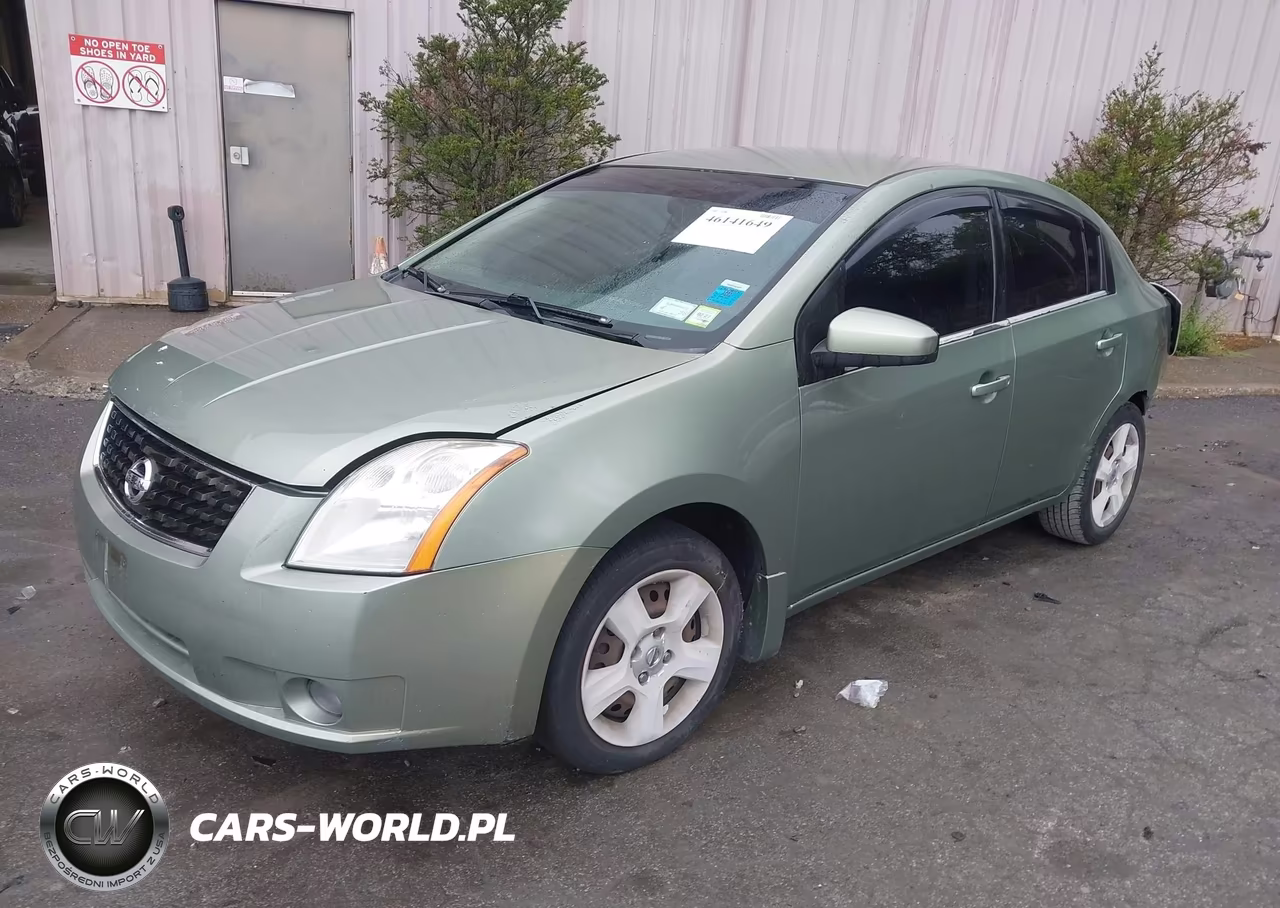 2008 Nissan Sentra 2.0 S VIN:3N1AB61E78L752226 - 2