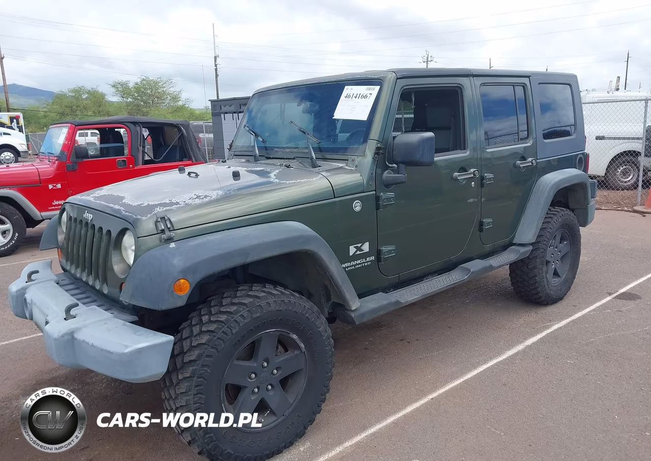 2008 Jeep Wrangler Unlimited X VIN:1J4GA39158L527111 - 2