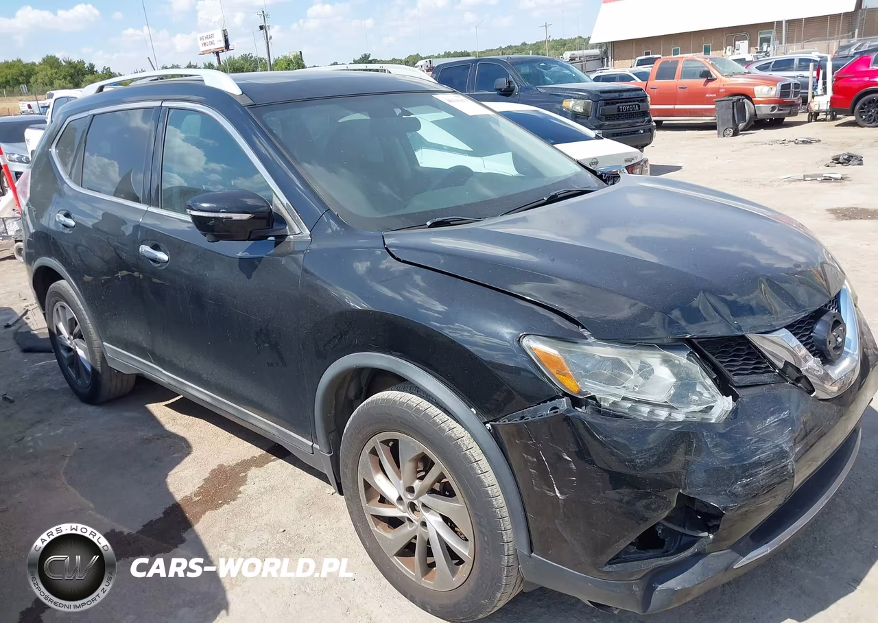 2015 Nissan Rogue Sl VIN:5N1AT2MVXFC912067 - 1