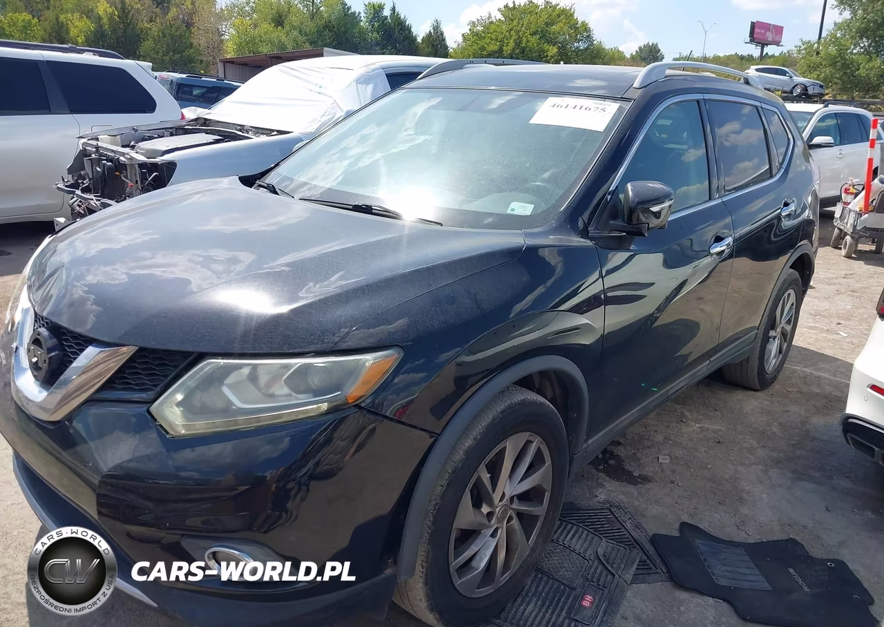 2015 Nissan Rogue Sl VIN:5N1AT2MVXFC912067 - 2