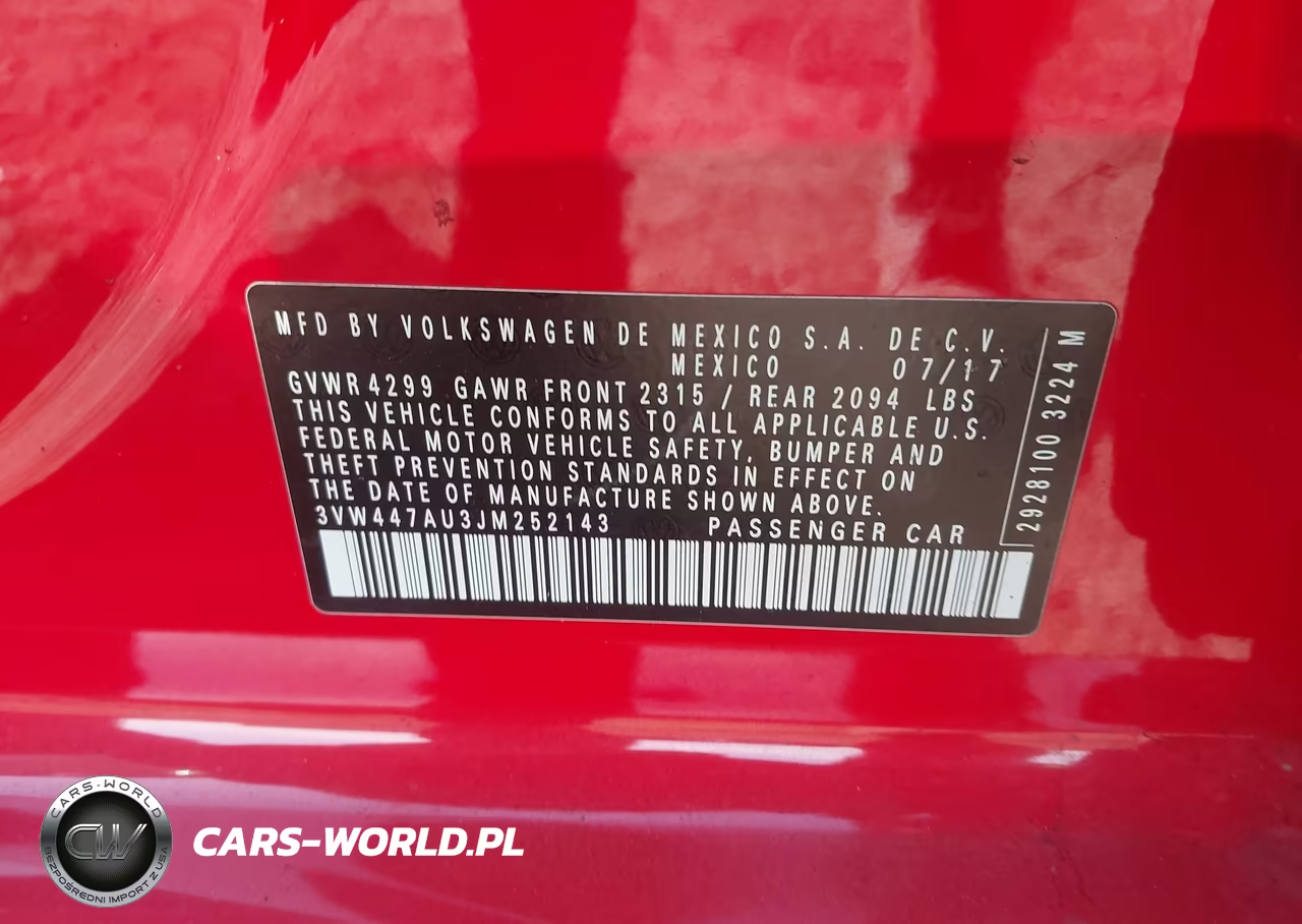 2018 Volkswagen Golf Gti 2.0T Autobahn-2.0T S-2.0T Se VIN:3VW447AU3JM252143 - 9