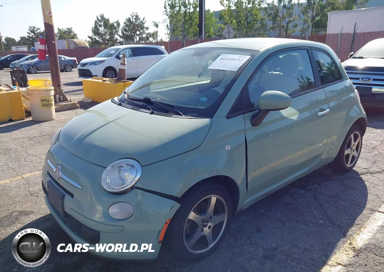 2013 Fiat 500 Pop VIN:3C3CFFAR4DT530948 - 2