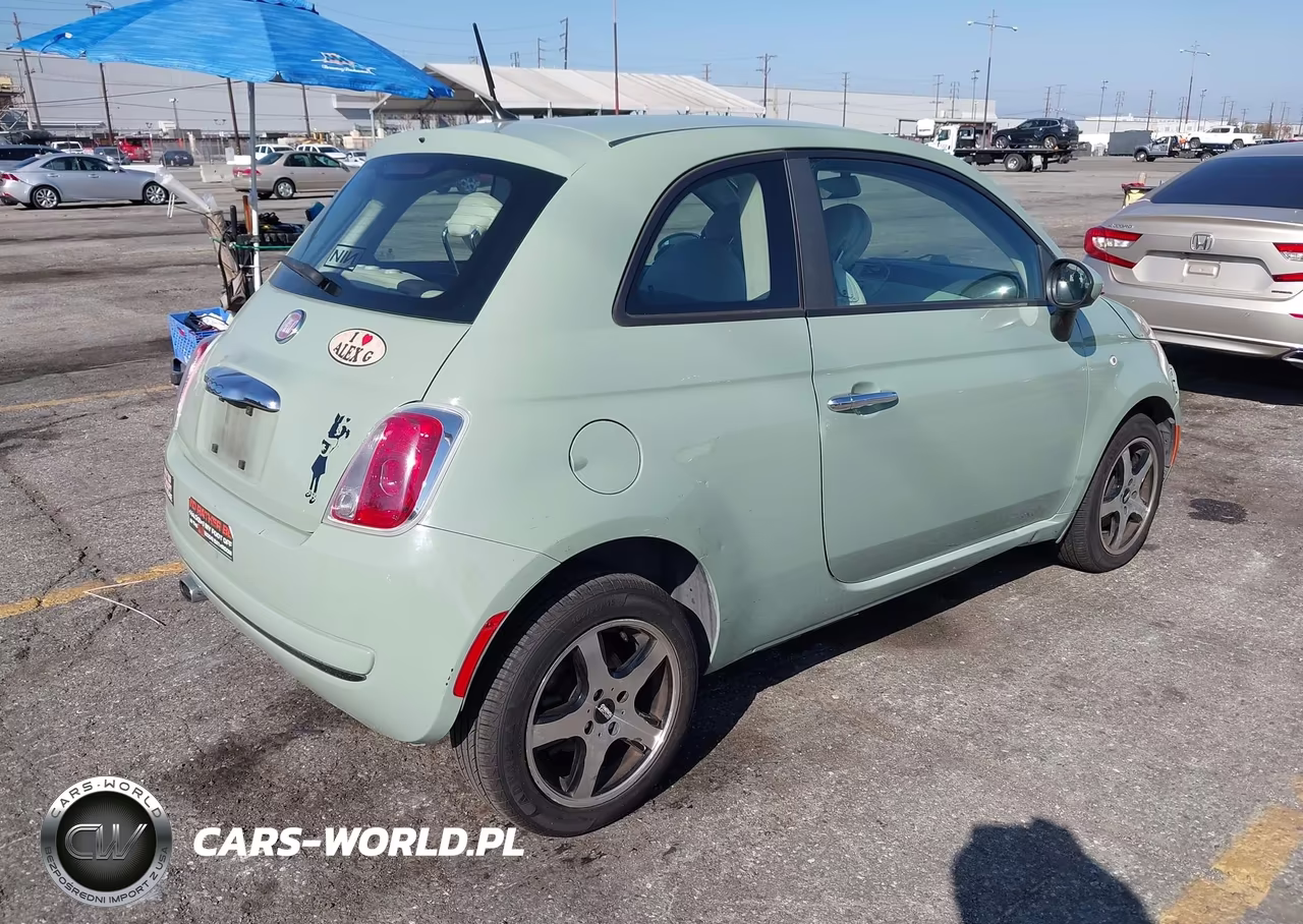 2013 Fiat 500 Pop VIN:3C3CFFAR4DT530948 - 4