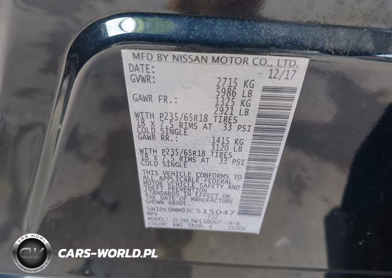 2018 Infiniti Qx60 VIN:5N1DL0MM0JC515047 - 9