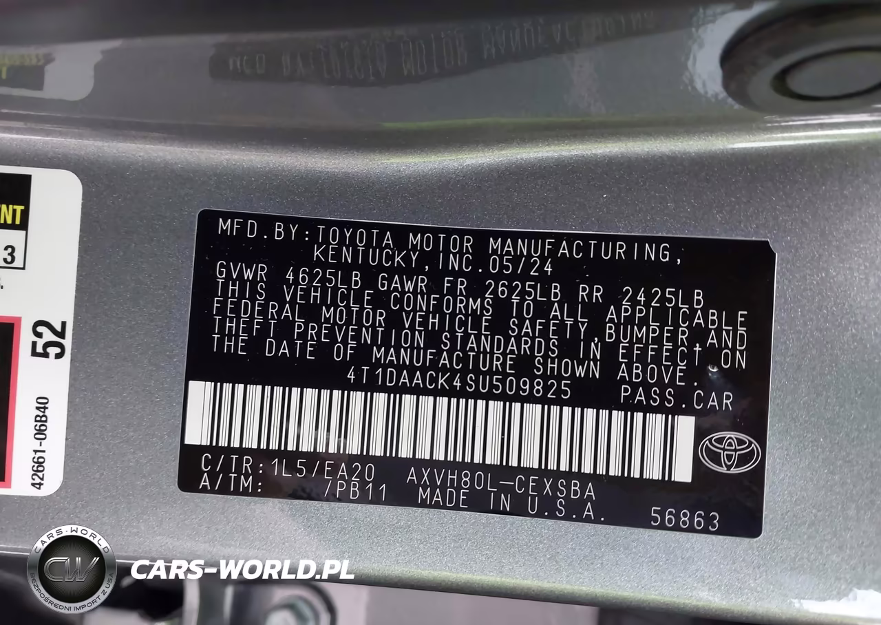 2025 Toyota Camry Se VIN:4T1DAACK4SU509825 - 9