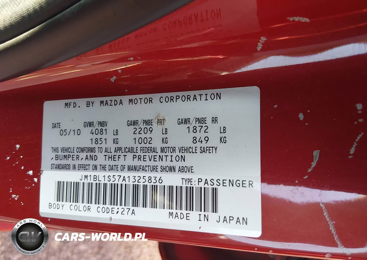 2010 Mazda Mazda3 S Sport VIN:JM1BL1S57A1325836 - 9