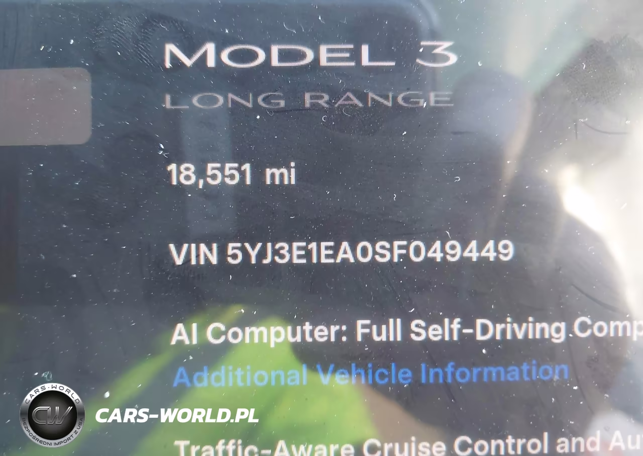 2025 Tesla Model 3 Long Range Rear-Wheel Drive-Standard Rear-Wheel Drive VIN:5YJ3E1EA0SF049449 - 15