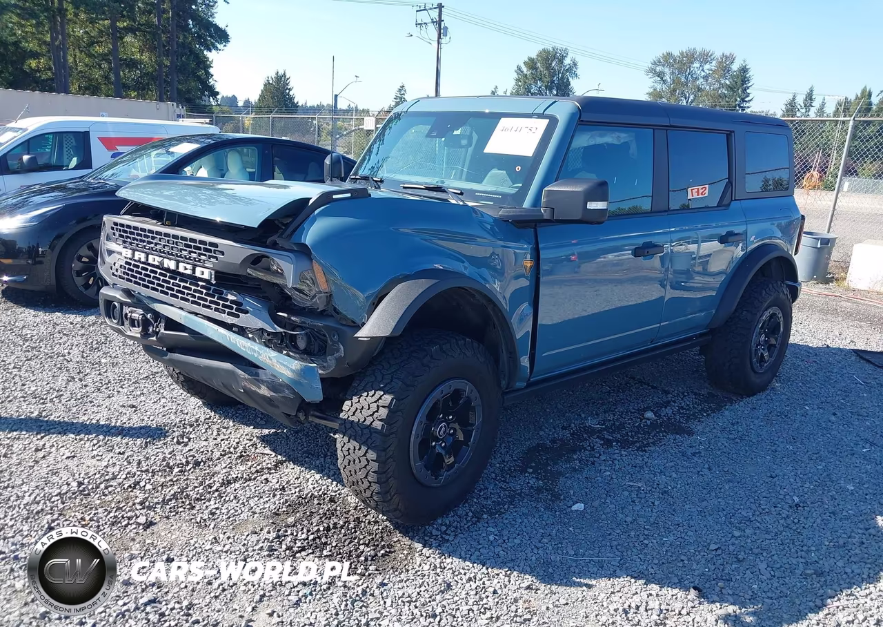 2022 Ford Bronco Badlands VIN:1FMEE5DPXNLB84649 - 2