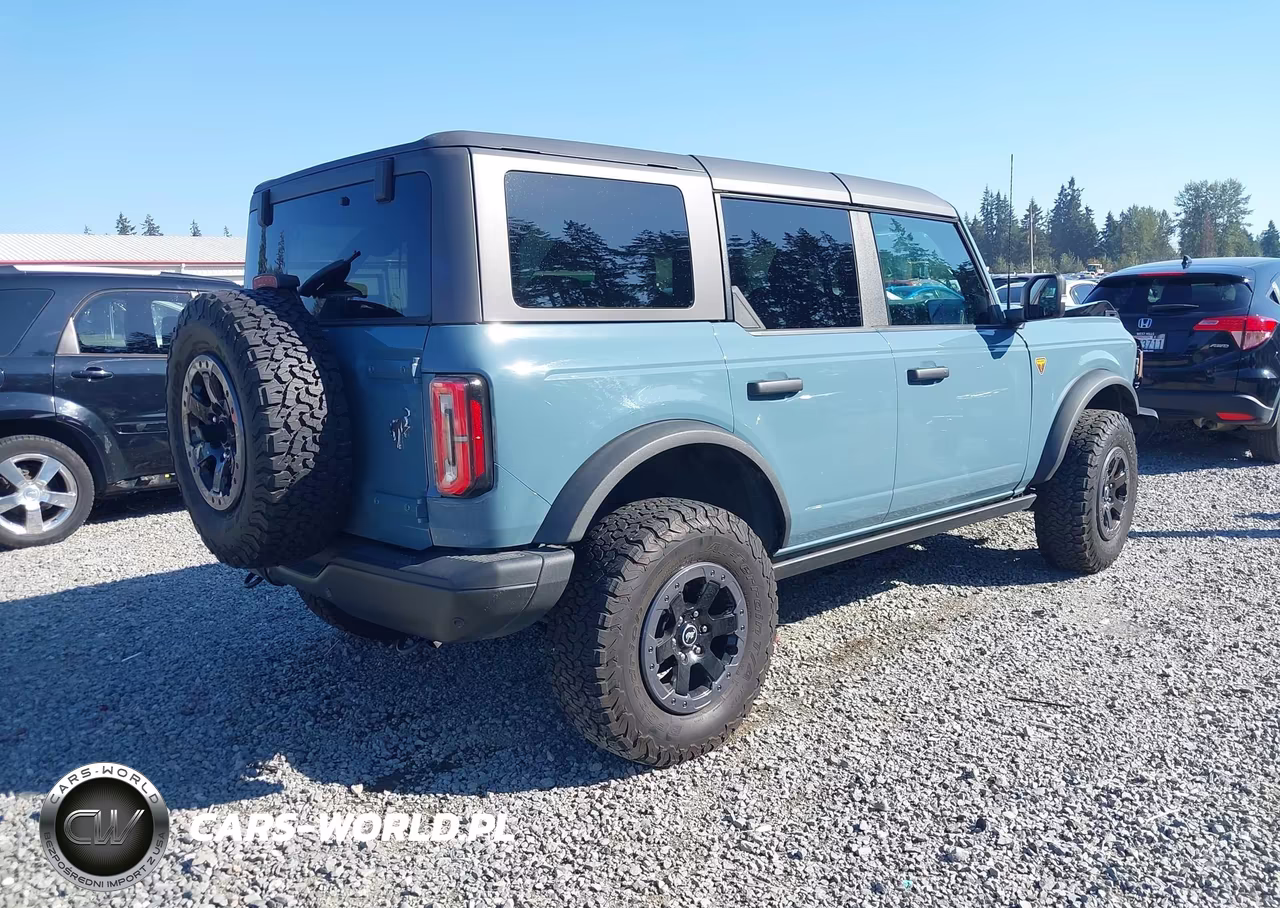 2022 Ford Bronco Badlands VIN:1FMEE5DPXNLB84649 - 4