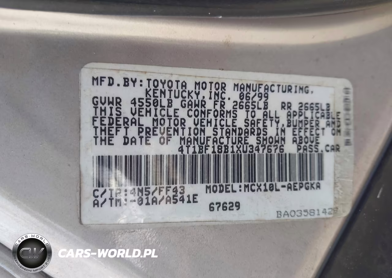 1999 Toyota Avalon Xls VIN:4T1BF18B1XU347676 - 9