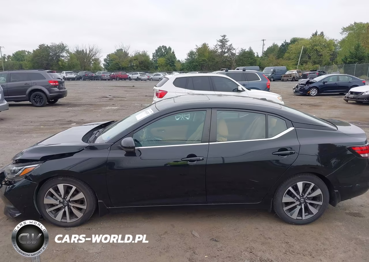 2020 Nissan Sentra Sv Xtronic Cvt VIN:3N1AB8CV7LY246349 - 14
