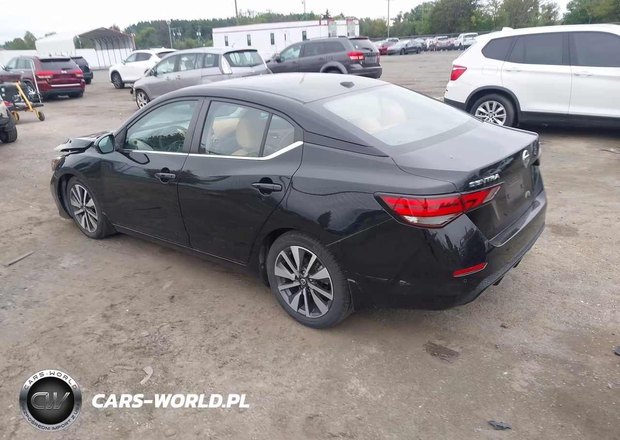 2020 Nissan Sentra Sv Xtronic Cvt VIN:3N1AB8CV7LY246349 - 3