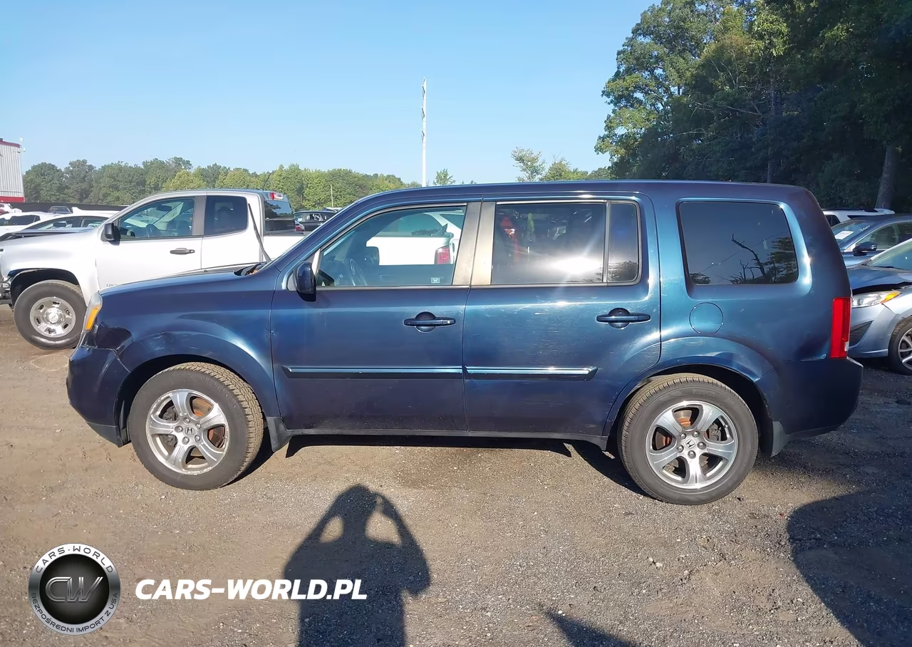 2012 Honda Pilot Ex-L VIN:5FNYF4H57CB076328 - 14