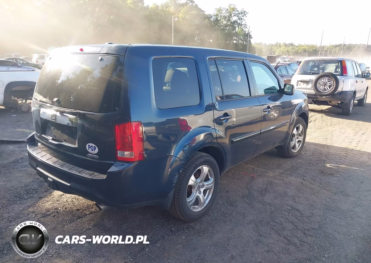 2012 Honda Pilot Ex-L VIN:5FNYF4H57CB076328 - 4