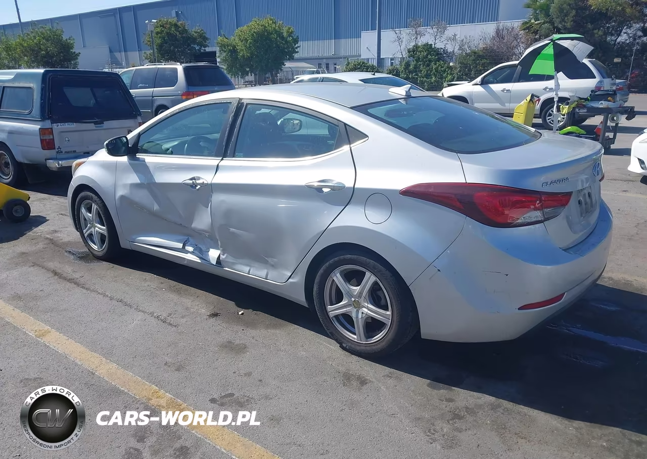 2014 Hyundai Elantra Limited VIN:KMHDH4AE0EU170494 - 3