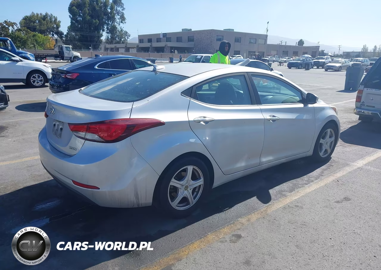 2014 Hyundai Elantra Limited VIN:KMHDH4AE0EU170494 - 4
