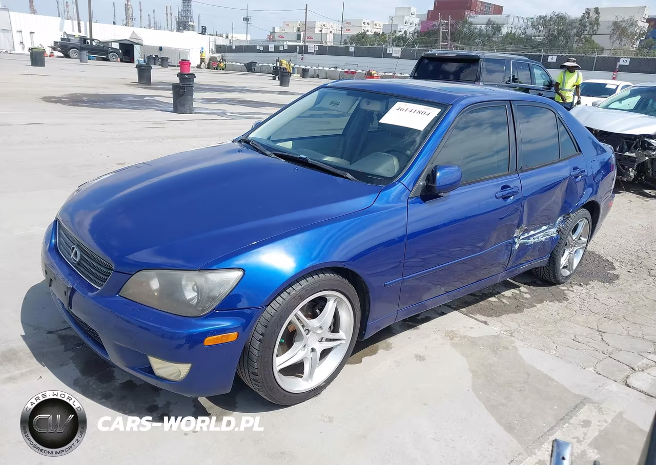 2001 Lexus Is 300 VIN:JTHBD182810010591 - 2