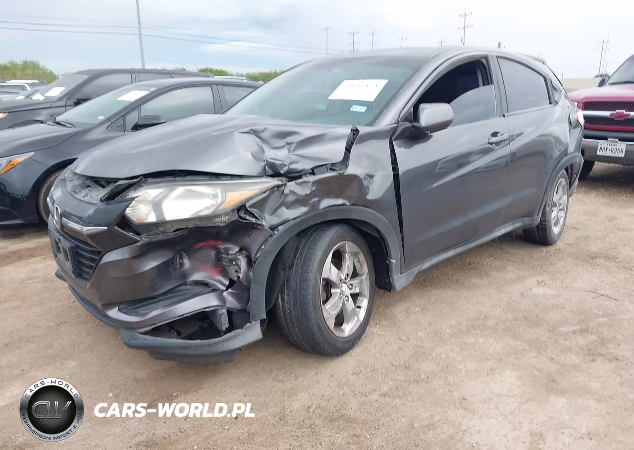 2016 Honda Hr-V Lx VIN:3CZRU5H31GM744831 - 2