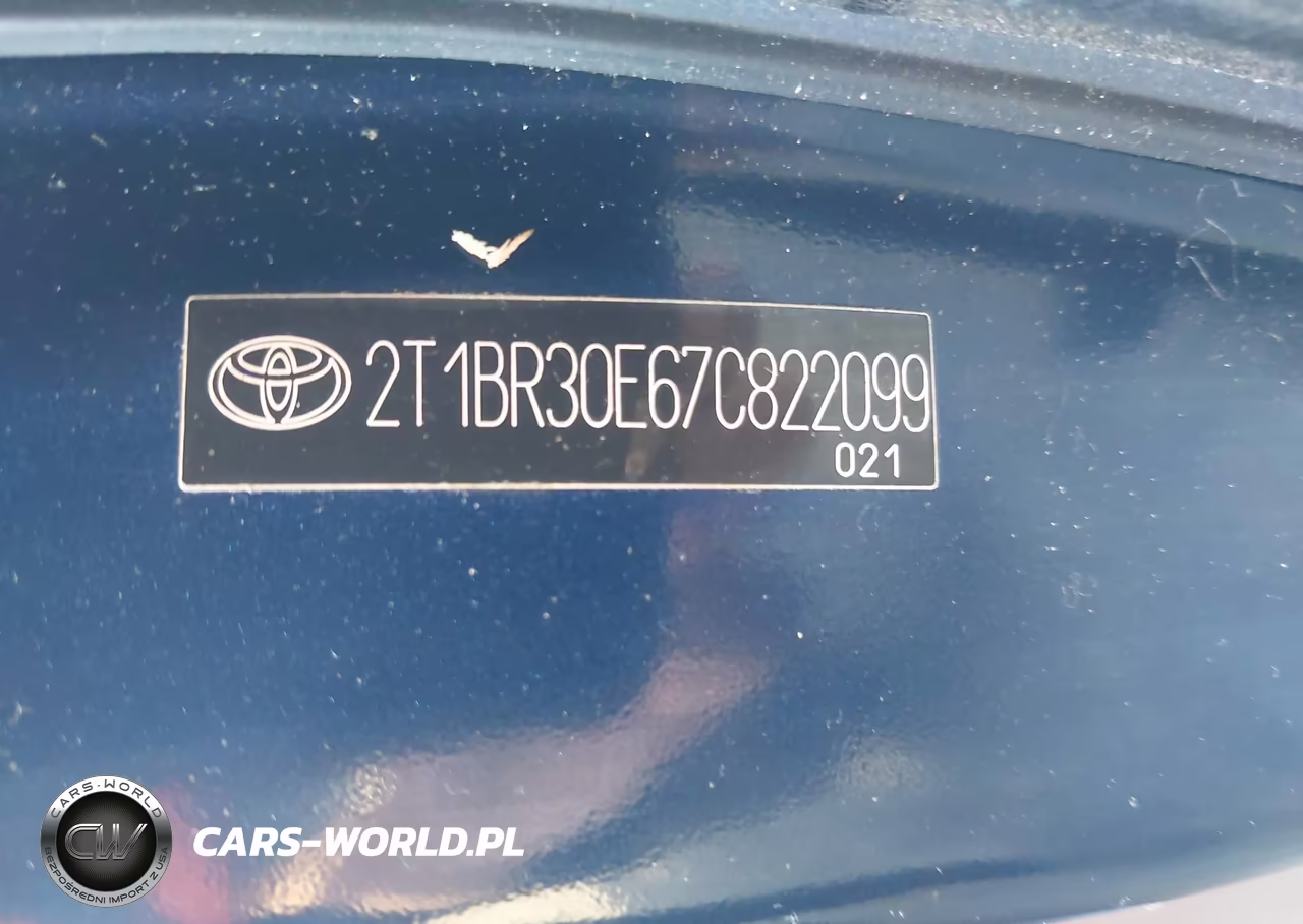 2007 Toyota Corolla Le VIN:2T1BR30E67C822099 - 9