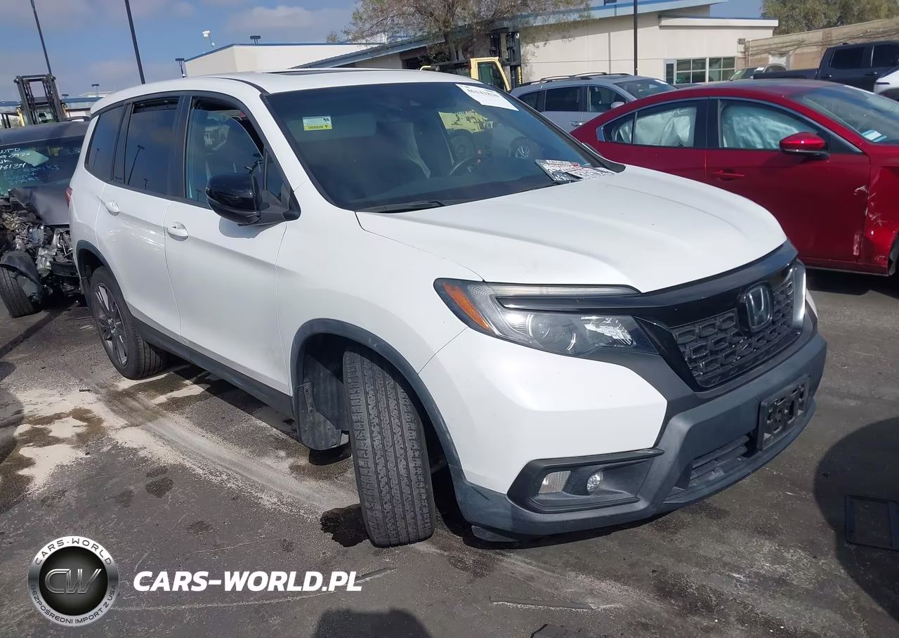 2021 Honda Passport 2Wd Ex-L VIN:5FNYF7H55MB010881 - 1