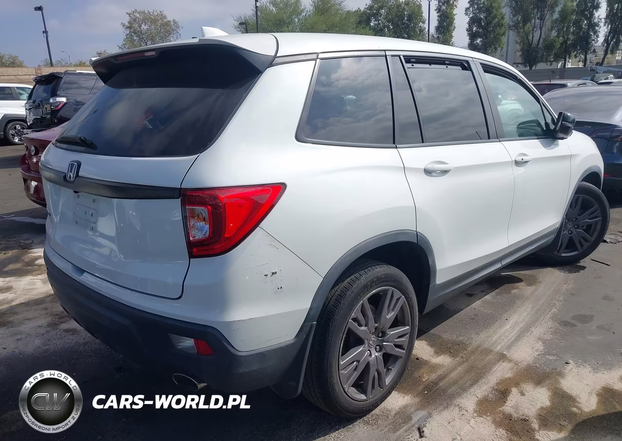 2021 Honda Passport 2Wd Ex-L VIN:5FNYF7H55MB010881 - 4