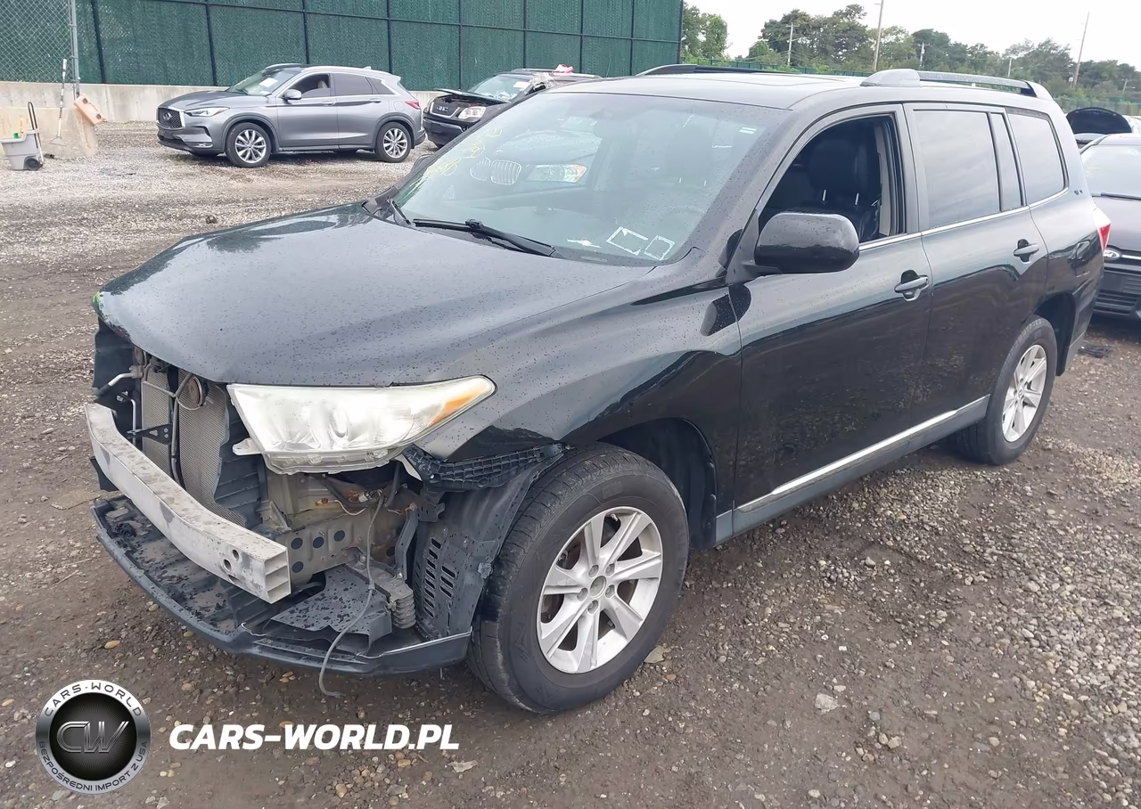2013 Toyota Highlander Se V6 VIN:5TDBK3EH4DS177396 - 2