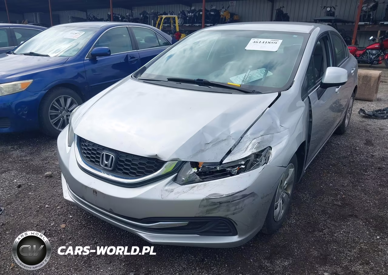 2013 Honda Civic Lx VIN:19XFB2F52DE026051 - 6