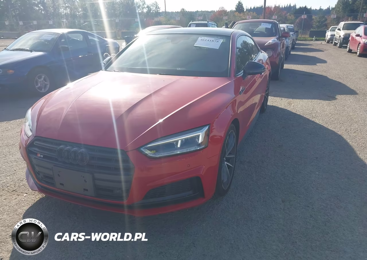 2018 Audi S5 3.0T Premium Plus VIN:WAUP4AF50JA001735 - 2