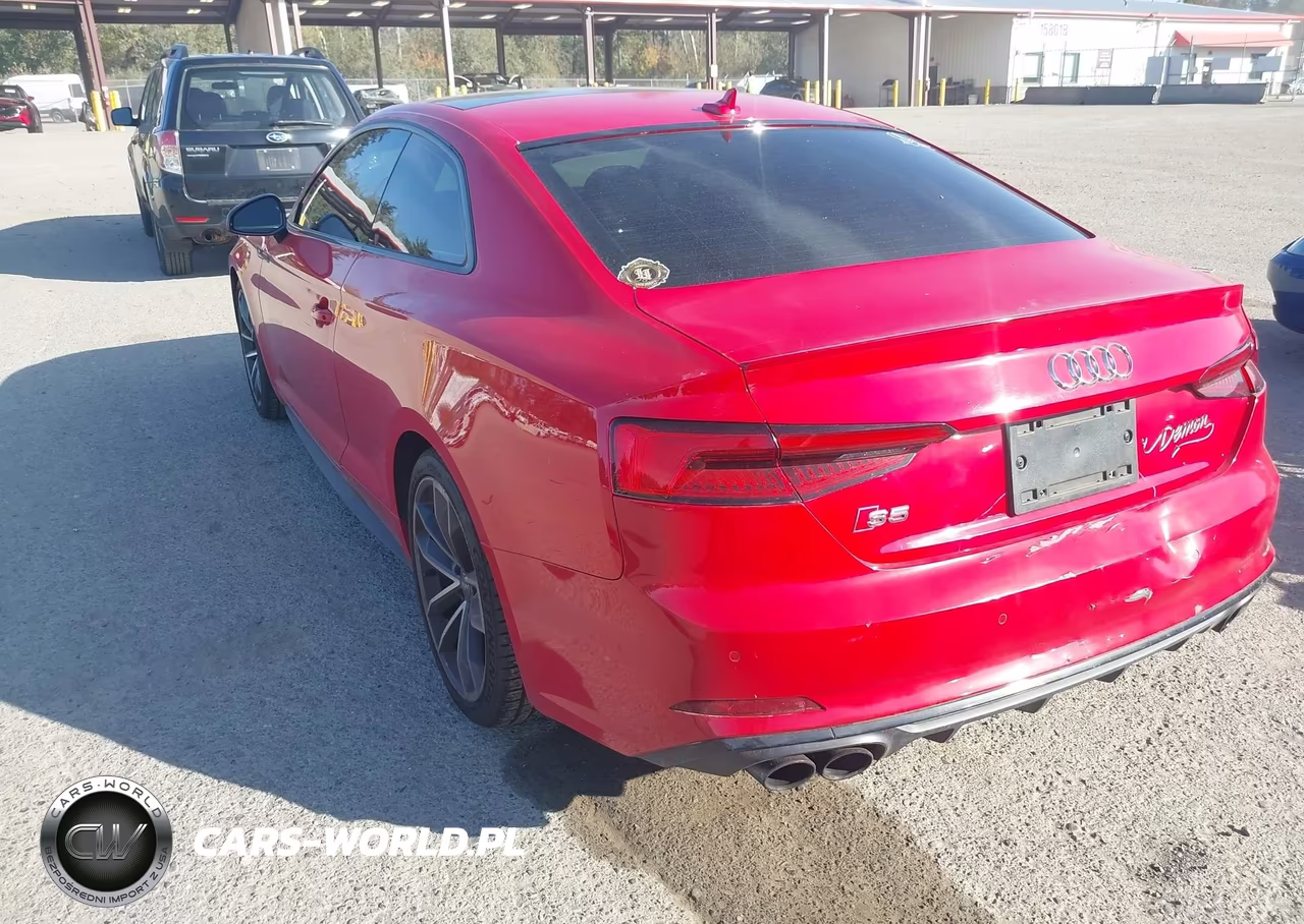 2018 Audi S5 3.0T Premium Plus VIN:WAUP4AF50JA001735 - 3